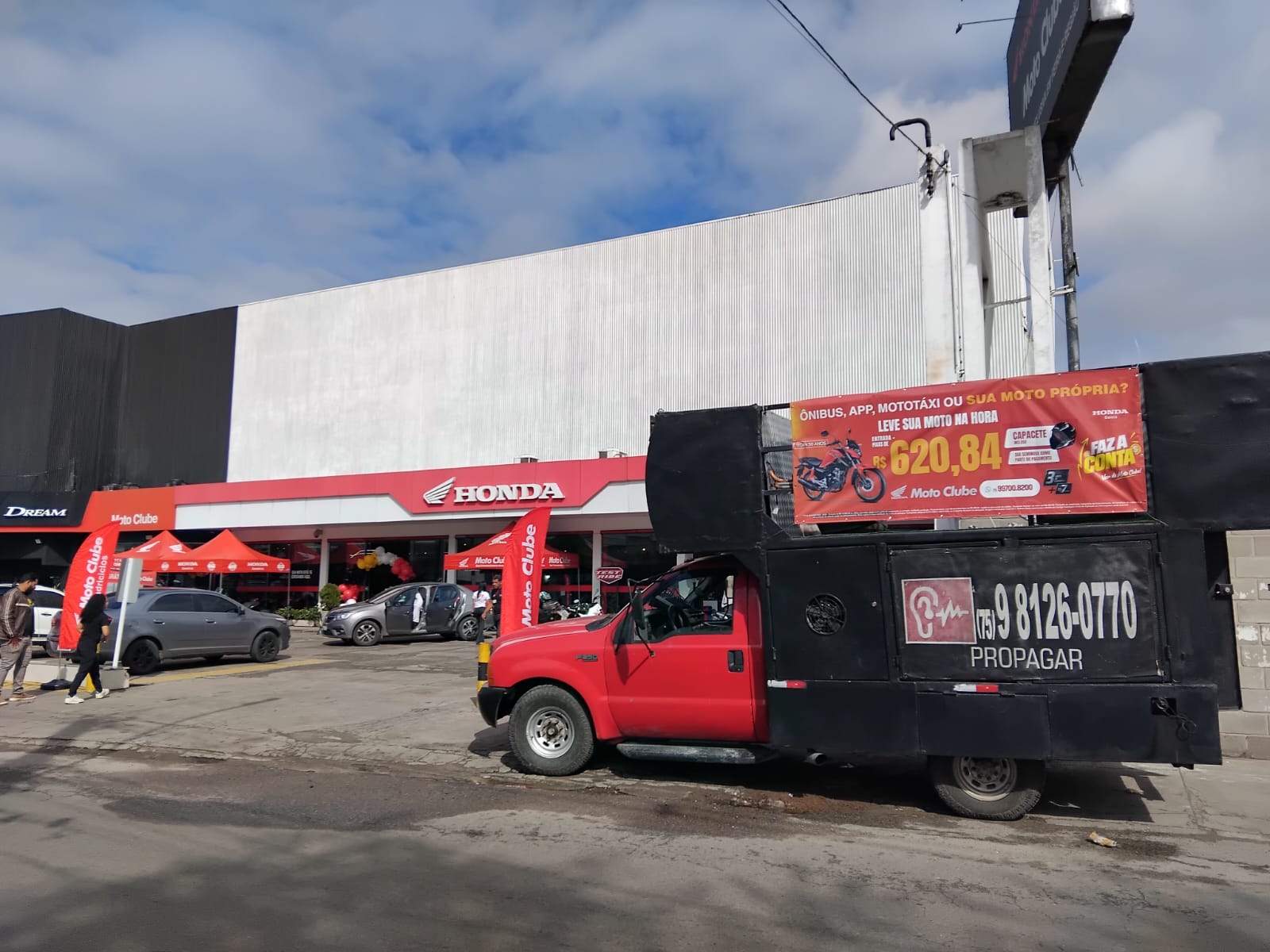 Ação realizada